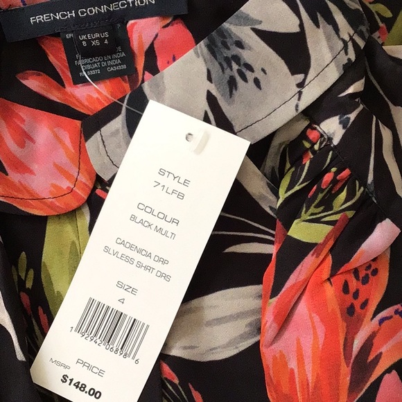 FRENCH CONNECTION Cadencia Drape Dress 4 - Picture 10 of 13